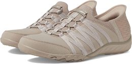 Кроссовки Breathe Easy - Roll With Me Hands Free Slip-Ins Skechers, серо-коричневый 9853668 | taupe
