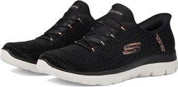 Кроссовки Summits-Slip Ins Skechers, цвет Black/Rose Gold 9919414 | black/rose gold