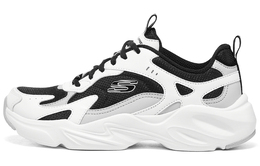 Кроссовки Skechers Chunky Sneakers Women's Low-top White/Black, белый 896270-wbk | white