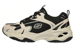 Кроссовки Skechers DLITES Lifestyle Shoes Men Low-top Black/grey/beige, бежевый/черный 894266-ntbk | beige/black