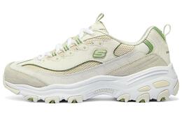 Кроссовки Skechers D"Lites 1.0 Lifestyle Shoes Women's Low-top, зеленый 896283-ntgr | beige/green