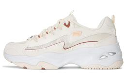Кроссовки женские D"Lites 4.0 Chunky с низким верхом бежевого цвета Skechers 896114-nat
