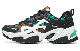 Кроссовки Stamina V2 Chunky женские низкие черные/многоцветные Skechers 896125-bkmt