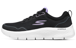 Кроссовки Skechers Go Walk Flex, черный/белый/сиреневый 124977-bklv | black/white