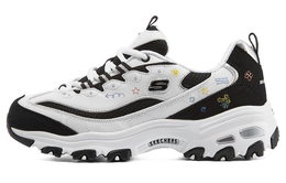 Кроссовки женские D"Lites 1.0 Chunky с низким верхом, белые/черные Skechers 896155-wbk