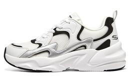 Кроссовки Bob's Chunky женские низкие, черные/белые Skechers 117364-wbks