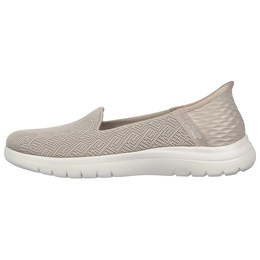Кроссовки On-The-GO Flex Lifestyle женские с низким верхом серо-коричневые Skechers 136542-tpe