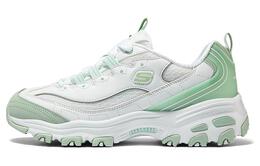 Кроссовки Skechers Lifestyle Shoes Women's Low-top White/Green, зеленый 896289-wmnt | white/green