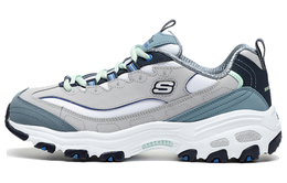 Кроссовки Skechers D Lites 1.0 Low Running Shoes Grey/Blue Women's 13143-gybl