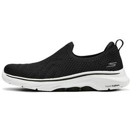Кроссовки Skechers GO WALK 7 Lifestyle Shoes Women's Low-top Black&White, белый 125204-bkw | black&white