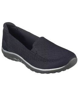 Женские повседневные прогулочные кроссовки без шнуровки Willows Vibe от Finish Line Skechers, синий 17389841 | navy