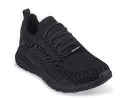 Кроссовки-слипоны женские Skechers Bobs Relaxed Fit Sport Squad Chaos SR, черный 560381 | black