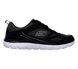 Кроссовки Skechers "Summits-South Rim", выполненные из современного материала, повседневная обувь, полуботинки, туфли на шнуровке, серый 8134631311 | schwarz-grau