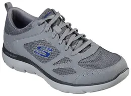 Кроссовки Skechers "Summits-South Rim", выполненные из современного материала, повседневная обувь, полуботинки, туфли на шнуровке, серый 8558534145 | grau