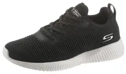 Кроссовки Skechers "Bobs Squad - Tough Talk", с узором Skech-Knit, повседневная обувь, полуботинки и туфли на шнуровке, черно-белый 5442604736 | black-weiß