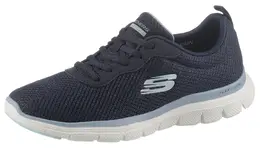 Кроссовки Skechers "FLEX APPEAL 4.0 BRILLINAT VIEW", с пеной с эффектом памяти с воздушным охлаждением, повседневная обувь, полуботинки, туфли на шнуровке, цвет морской волны 7043715055 | navy