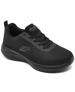 Женские кроссовки Ultra Flex 3.0 SR — рабочие кроссовки Jinie от Finish Line Skechers, черный 17389828 | black