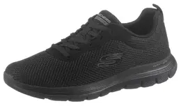 Кроссовки Skechers "FLEX APPEAL 4.0 BRILLINAT VIEW", с пеной с эффектом памяти с воздушным охлаждением, повседневная обувь, полуботинки, туфли на шнуровке, черный 7086354011 | schwarz
