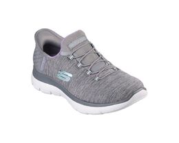 Кроссовки Skechers Summits - Hands Free Slip-Ins, цвет Gray/Mint 9841351 | gray/mint