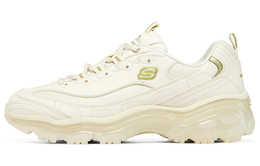 Кроссовки женские толстые низкие молочно-белые/бежевые Skechers 896086-ofwt
