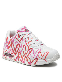 Кроссовки Skechers, белый uno spread the love 155507/wrpk | weiß