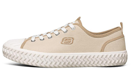 Кеды женские низкие молочно-белые Skechers 155382-ofwt