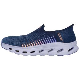 Кроссовки Skechers Slip Ins Lifestyle Shoes Women's Low-top Navy Blue/multicolored, синий 125117-nvmt | navy blue/multicolored