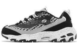 Кроссовки Skechers DLITES Lifestyle Shoes Women's Low-top Black/White, черный/белый 150163b-kwg | black/white