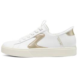 Кроссовки Skechers Court Classics Skateboarding Shoes Women's Low-top White/gold, белый/золотой 185056-wtgd | white/gold