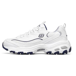 Кроссовки Skechers D"Lites 1.0 Chunky Sneakers Women's Low-top Silver/Pink, розовый 99999863-wnv(team342-银翼蝴蝶） | pink