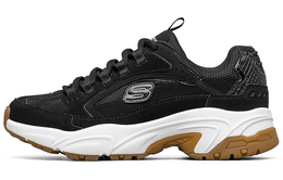 Кроссовки Stamina Chunky женские низкие черные Skechers 13455-bkw