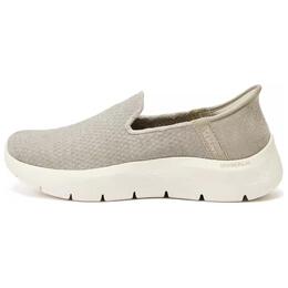 Кроссовки Skechers WOMEN"S GO WALK Lifestyle Shoes Women's Low-top Taupe, коричневый 124849-tpe | taupe