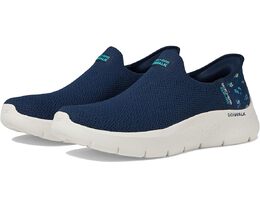 Кроссовки Skechers Go Walk Flex Sunset Rose Hands Free Slip-Ins, цвет Navy/Turquoise 9947559 | navy/turquoise