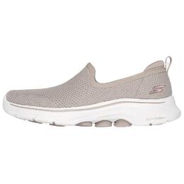 Кроссовки Skechers GO WALK 7 Lifestyle Shoes Women's Low-top Brown, коричневый 125218-tpe | taupe
