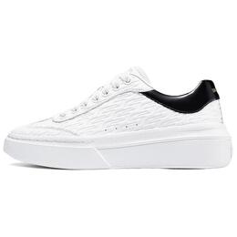 Кроссовки Skechers Court Classics Skateboarding Shoes Women's Low-top White/Black, белый/черный 185066-wbk | white/black