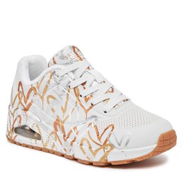 Кроссовки Skechers UnoMetallic Love, белый 0000301700715 | white