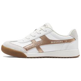 Кроссовки Skechers Skateboarding Shoes Women's Low-top White/Rose Gold, золотой 177500-wtrg | white/rose gold