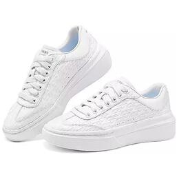 Кроссовки Skechers Court Classics Skateboarding Shoes Women's Low-top White, белый 185066-wht | white