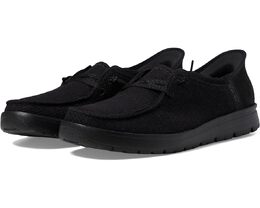 Кроссовки Skechers Venice - Coastal Groove Hands Free Slip-Ins, цвет Black/Black 9939899 | black/black