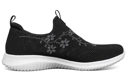 Кроссовки Ultra Flex 1.0 Lifestyle женские с низким верхом черного цвета Skechers 149431-bkw