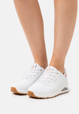 Кроссовки Skechers Uno, белый / розовое золото sk211a0d0-a11 | white/rose gold