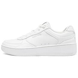 Кроссовки Skechers Court Classics Skateboarding Shoes Women's Low-top White, белый 185160-wht | white