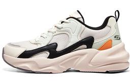 Женские кроссовки BOBS BAMINA 2 Chunky с низким верхом, белые/оранжевые Skechers 117364-mult