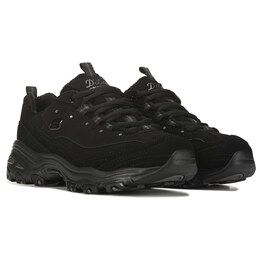 Женские кроссовки D'Lites среднего/широкого размера Skechers, черный 1014730/34102 | black/black
