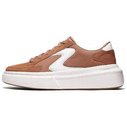 Кроссовки Skechers Court Classics Skateboarding Shoes Women's Low-top Brown, коричневый 185064-rust | reddish brown