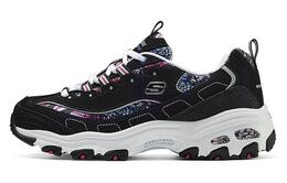 Кроссовки Skechers DLITES Chunky Sneakers Women's Low-top Black, черный 150034-bkmt | black