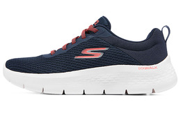 Кроссовки Go Walk Flex Lifestyle женские с низким верхом, черные/белые/оранжевые Skechers 124952-nvcl