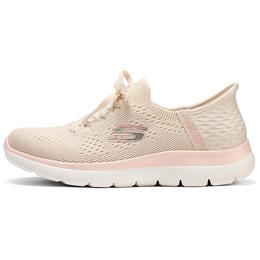 Кроссовки Skechers Lifestyle Shoes Women's Low-top Beige/pink, розовый 150250-ntpk | natural color/pink