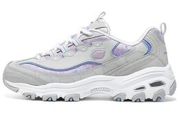 Кроссовки Skechers DLITES Chunky Sneakers Women's Low-top, светло-серый 149793-lgmt | light gray