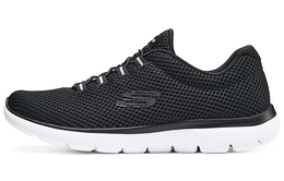 Кроссовки Skechers Casual Shoes Women's Low-Top White 12985-bkw | black&white